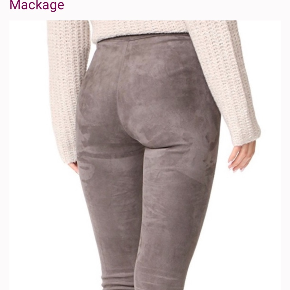 Mackaje suede pants